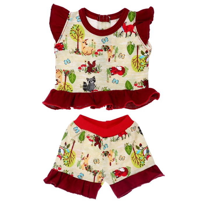 Одежда для кукол «Кофточка с шортиками», МИКС
Одежда для кукол «Кофточка с шортиками», МИКС