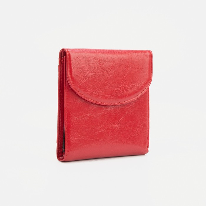 Кошелёк на кнопке, цвет красный
Кошелёк на кнопке, цвет красный