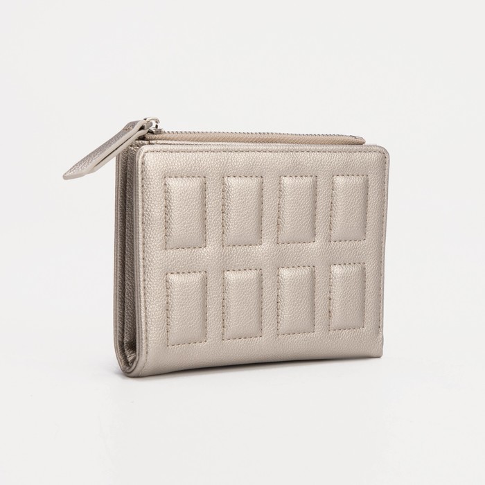 Кошелёк на кнопке, цвет золотистый
Кошелёк на кнопке, цвет золотистый