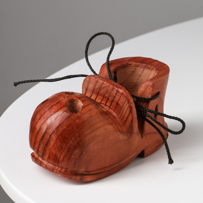 Подставка под ручки "Башмак" темный, 11х6см, секвойя
Подставка под ручки "Башмак" темный, 11х6см, секвойя