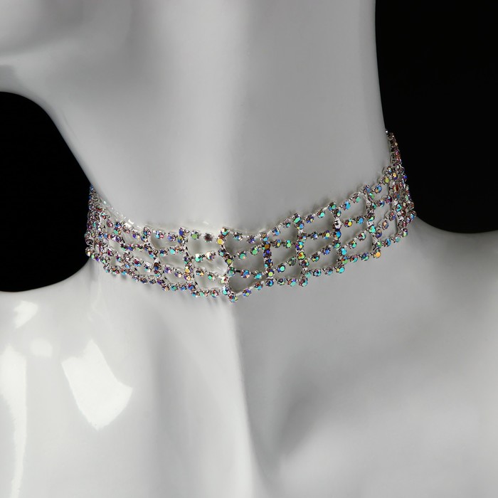 Чокер "Искорка" контуры, цвет радужный, 28 см
Чокер "Искорка" контуры, цвет радужный, 28 см