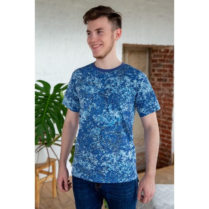 фото Футболка мужская хаки размер 46