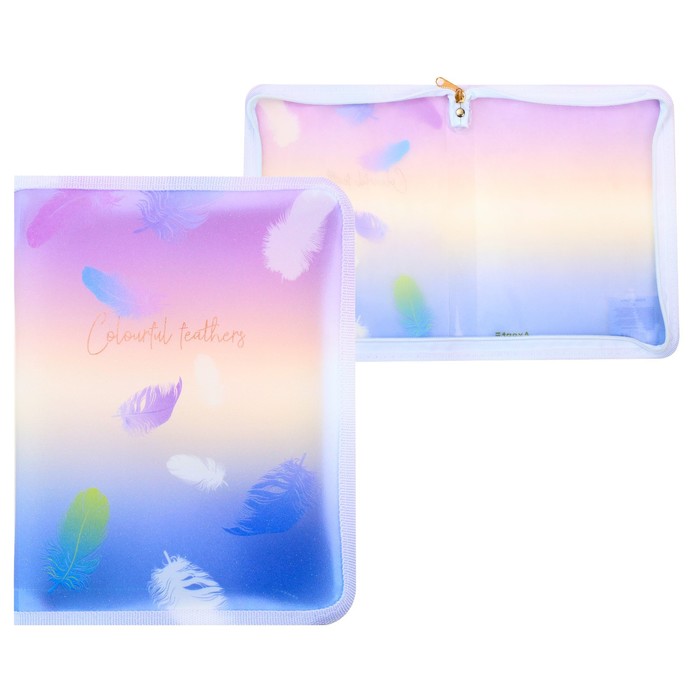 Папка пластик А5+ молния вокруг дизайн Axent Colourful Feather 031808-93-A
Папка пластик А5+ молния вокруг дизайн Axent Colourful Feather 031808-93-A