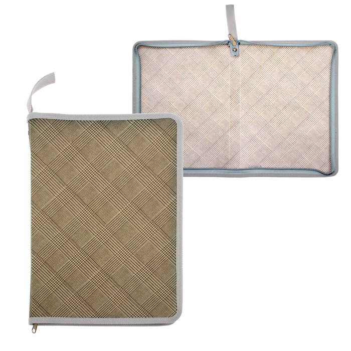 Папка пластик А4+ молния вокруг дизайн Axent Tartan Olive 1804-20-A
Папка пластик А4+ молния вокруг дизайн Axent Tartan Olive 1804-20-A