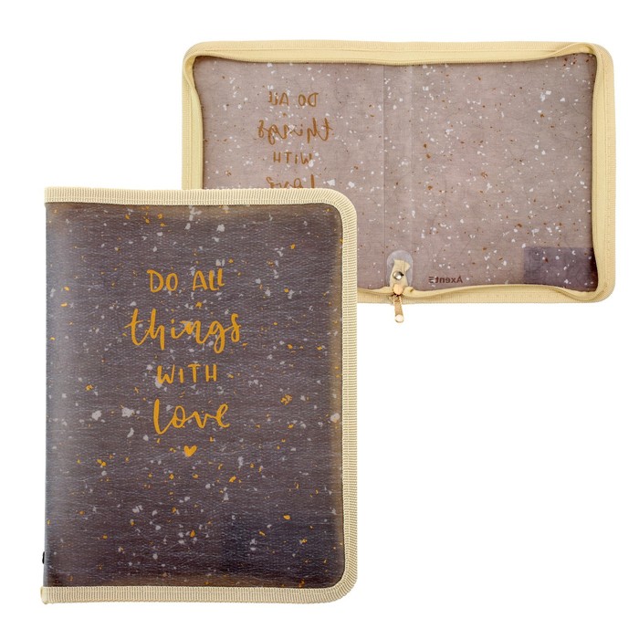 Папка пластик А5+ молния вокруг дизайн Axent Shade Gray1805-13-A
Папка пластик А5+ молния вокруг дизайн Axent Shade Gray1805-13-A