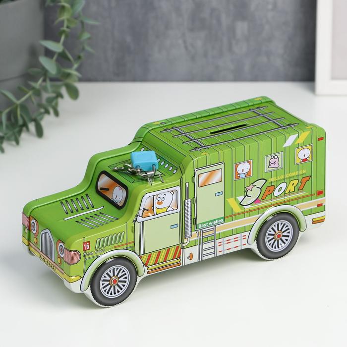 Копилка металл "Грузовик" МИКС 8,3х22,5х10,5 см
Копилка металл "Грузовик" МИКС 8,3х22,5х10,5 см