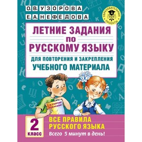 Тренажер. Летние задания по русскому языку для повторения и закрепления учебного материала. Все прав
Тренажер. Летние задания по русскому языку для повторения и закрепления учебного материала. Все прав