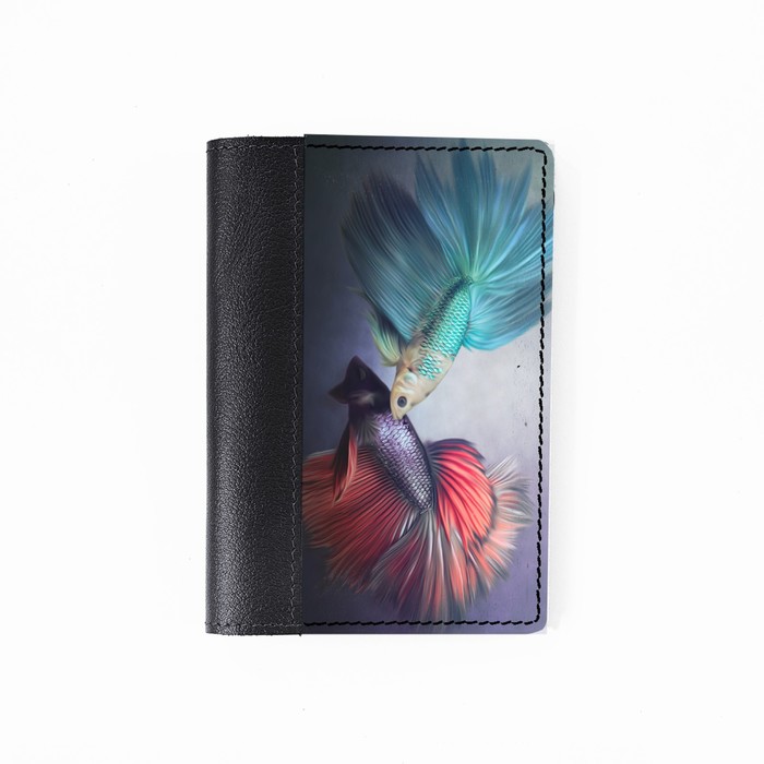 Обложка для паспорта, цвет чёрный/разноцветный
Обложка для паспорта, цвет чёрный/разноцветный