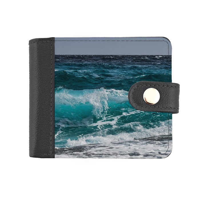 Кошелёк на кнопке, цвет синий
Кошелёк на кнопке, цвет синий