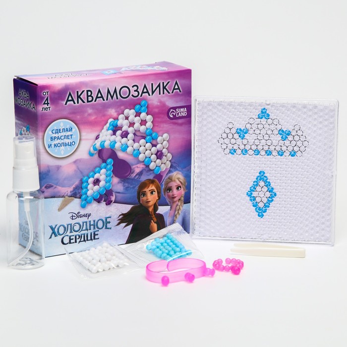 Аквамозаика «Украшения», браслет и кольцо, Холодное сердце
Аквамозаика «Украшения», браслет и кольцо, Холодное сердце