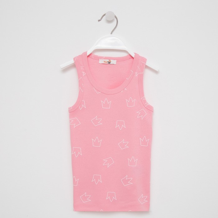 Майка для девочки, цвет розовый, рост 116 см
Майка для девочки, цвет розовый, рост 116 см