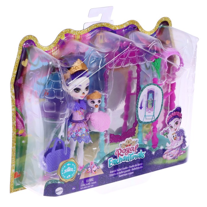 Игровой набор «Энчантималс Балетная студия», с аксессуарами 
Игровой набор «Энчантималс Балетная студия», с аксессуарами