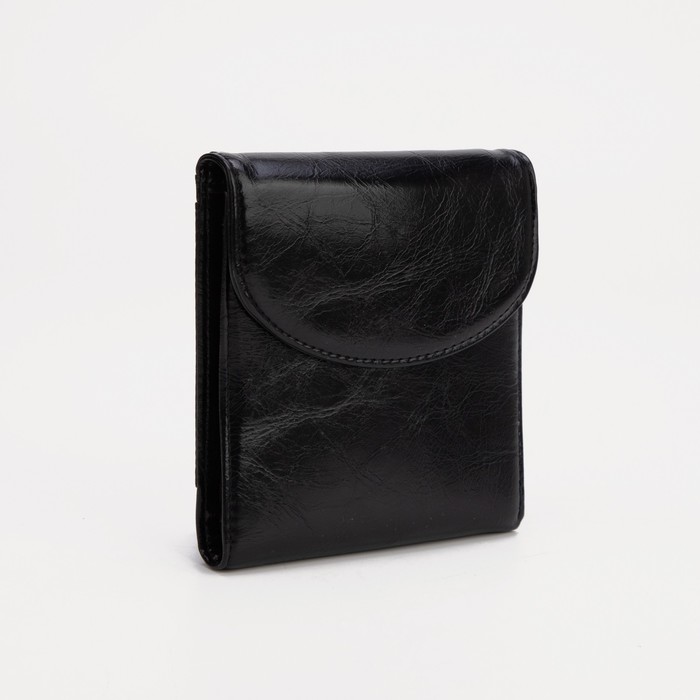 Кошелёк на кнопке, цвет чёрный
Кошелёк на кнопке, цвет чёрный