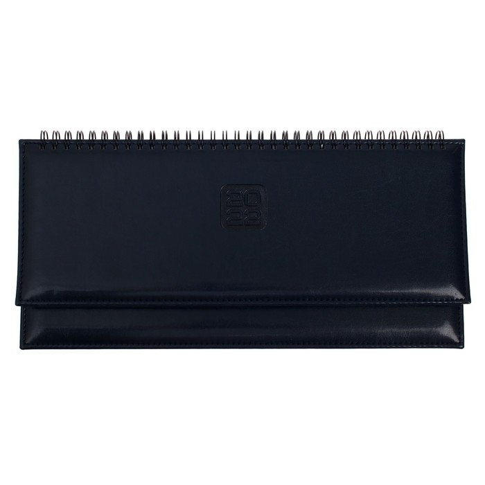 Планинг датированный 2022 г 310 х 145 мм, 64 листа на гребне Bravo, твёрдая обложка с поролоном, искусственная кожа, с тиснением, синий
Планинг датированный 2022 г 310 х 145 мм, 64 листа на гребне Bravo, твёрдая обложка с поролоном, искусственная кожа, с тиснением, синий