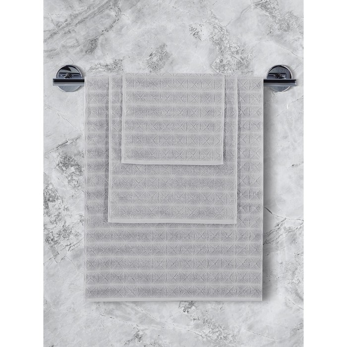 Полотенце махровое Vente 40х60 см, цвет серый
Полотенце махровое Vente 40х60 см, цвет серый