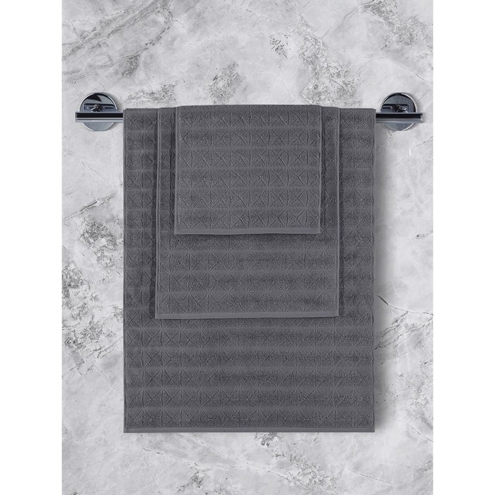 Полотенце махровое Vente 50х90 см, цвет тёмно-Серый
Полотенце махровое Vente 50х90 см, цвет тёмно-Серый