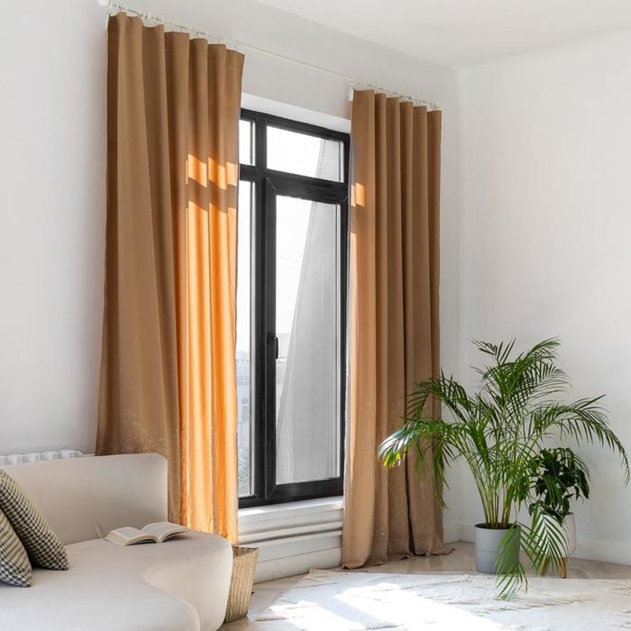 Комплект штор «Мьюз», размер 2х145х270 см, цвет бежевый
Комплект штор «Мьюз», размер 2х145х270 см, цвет бежевый