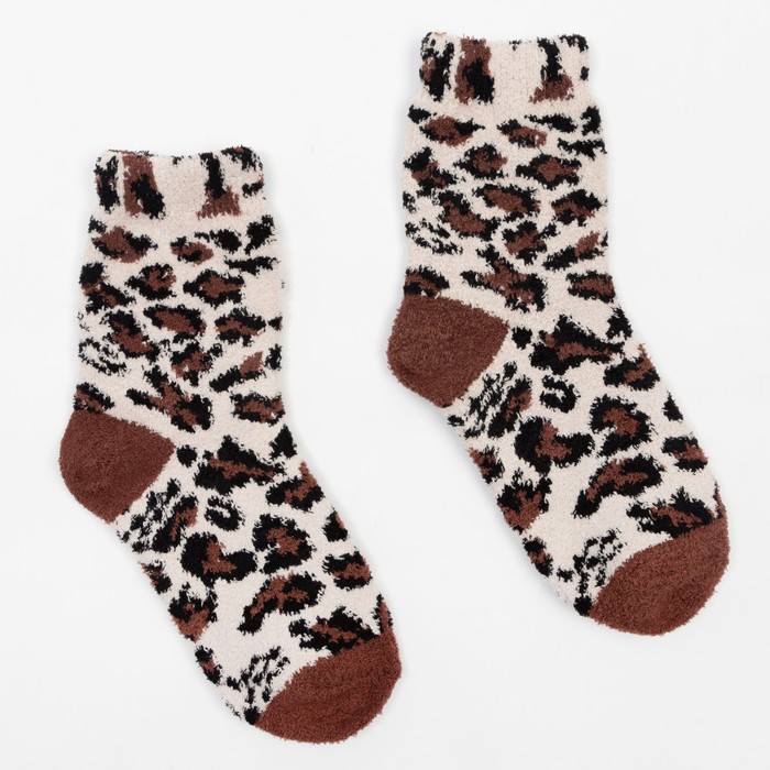 Носки женские махровые, цвет коричневый, размер 36-40
Носки женские махровые, цвет коричневый, размер 36-40