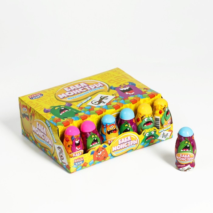 Жевательная резинка "Бабл монстры", 5 г
Жевательная резинка "Бабл монстры", 5 г