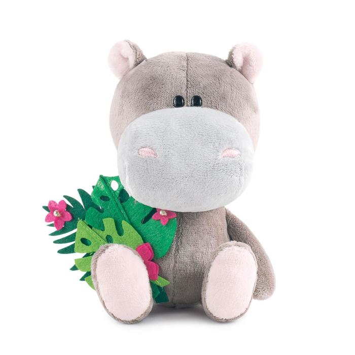 Мягкая игрушка «Бегемотик Бапото с букетом», 15 см
Мягкая игрушка «Бегемотик Бапото с букетом», 15 см