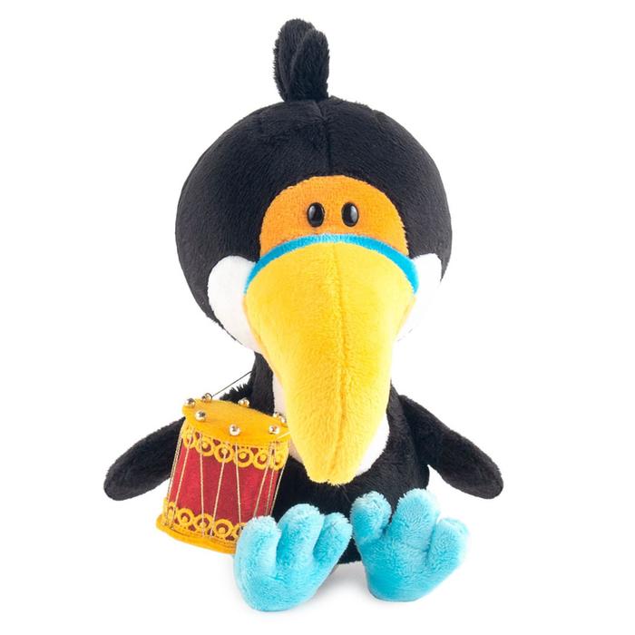Мягкая игрушка «Тукан Току с барабаном», 15 см
Мягкая игрушка «Тукан Току с барабаном», 15 см