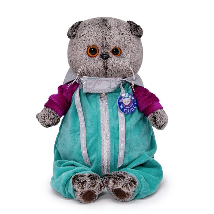 Мягкая игрушка «Басик в комбинезоне «Космос»«, 25 см
Мягкая игрушка «Басик в комбинезоне «Космос»«, 25 см