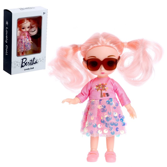 Кукла модная шарнирная «Сара» с аксессуаром
Кукла модная шарнирная «Сара» с аксессуаром