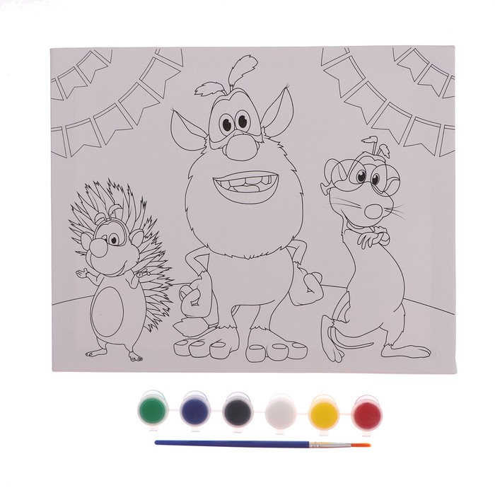 Холст для росписи по контуру «Буба» 20 × 25 см
Холст для росписи по контуру «Буба» 20 × 25 см