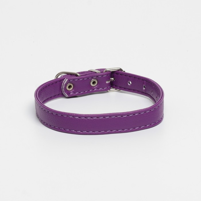 Ошейник из экокожи фиолетовый, размер 26-34 см, ширина 1.6 см
Ошейник из экокожи фиолетовый, размер 26-34 см, ширина 1.6 см