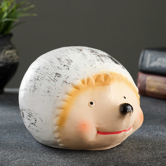 Копилка "Ёжик малыш" белый, 12х10х15,5см
Копилка "Ёжик малыш" белый, 12х10х15,5см