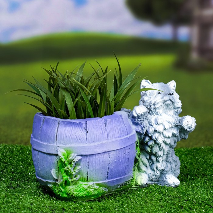 Фигурное кашпо "Котёнок", 22х12х15см серый
Фигурное кашпо "Котёнок", 22х12х15см серый