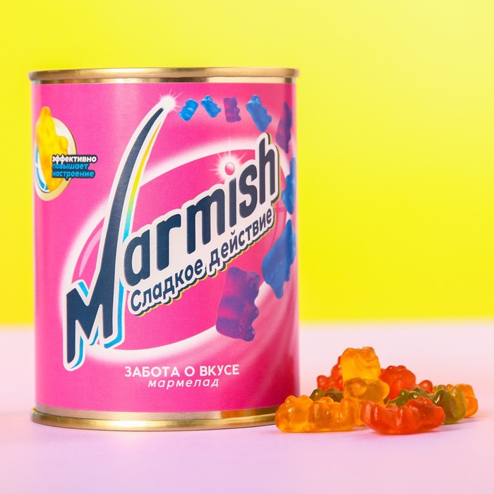 УЦЕНКА Подарочный мармелад в форме мишек Marmish, 200 г.
УЦЕНКА Подарочный мармелад в форме мишек Marmish, 200 г.