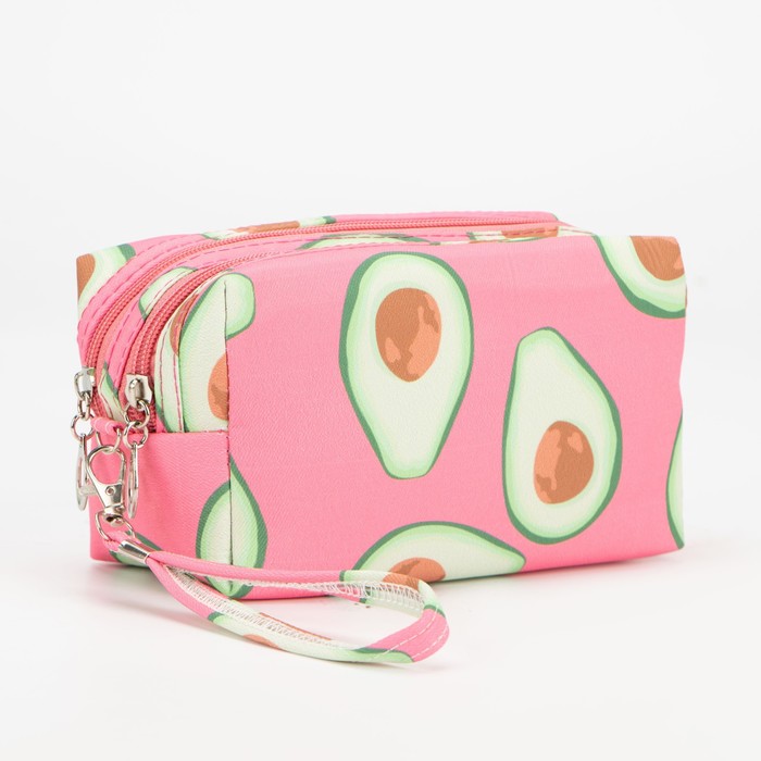 Косметичка, 2 отдела на молниях, цвет малиновый
Косметичка, 2 отдела на молниях, цвет малиновый