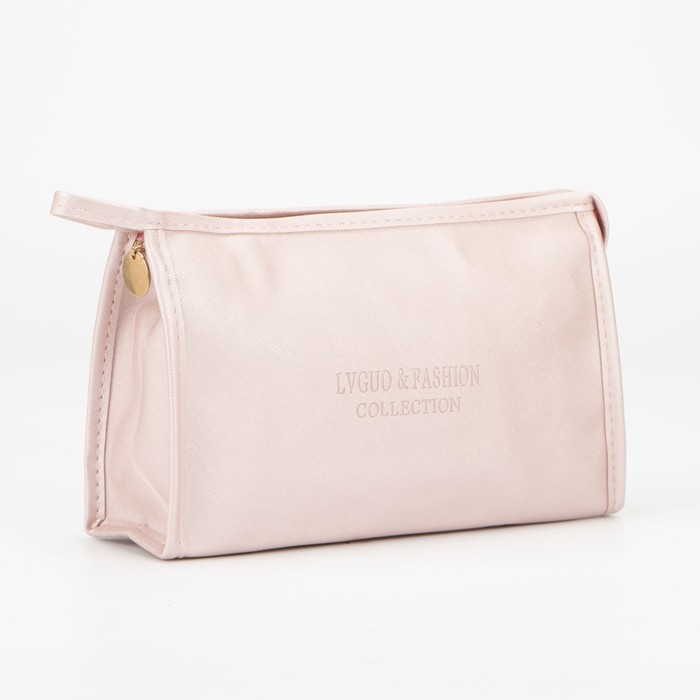 Косметичка на молнии, цвет розовый 
Косметичка на молнии, цвет розовый