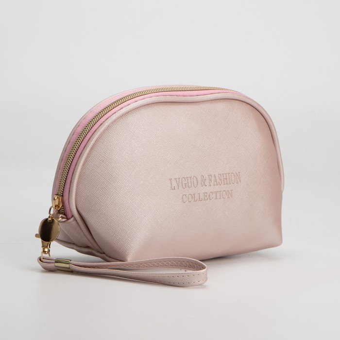 Косметичка на молнии, с ручкой, цвет розовый
Косметичка на молнии, с ручкой, цвет розовый