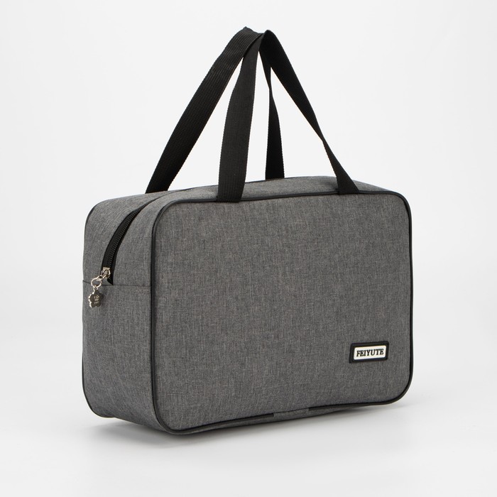 Косметичка на молнии, цвет серый
Косметичка на молнии, цвет серый