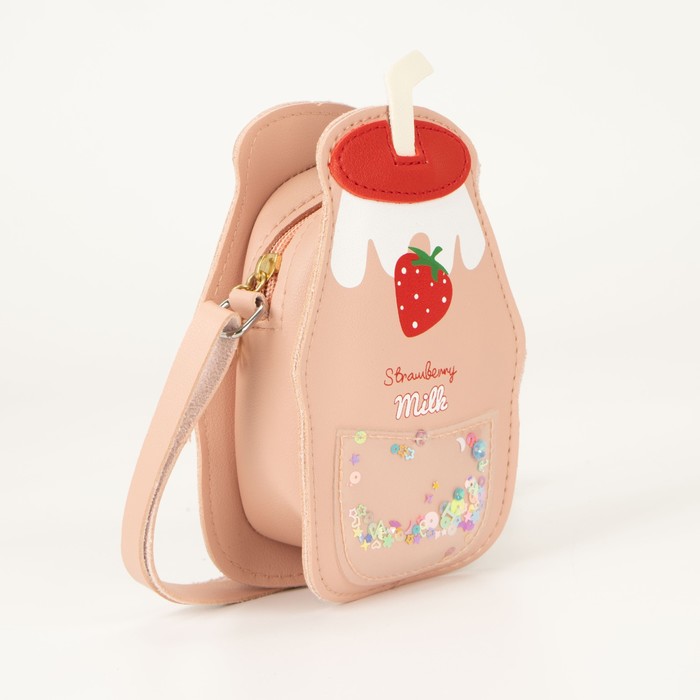 Сумка детская на молнии, цвет розовый
Сумка детская на молнии, цвет розовый