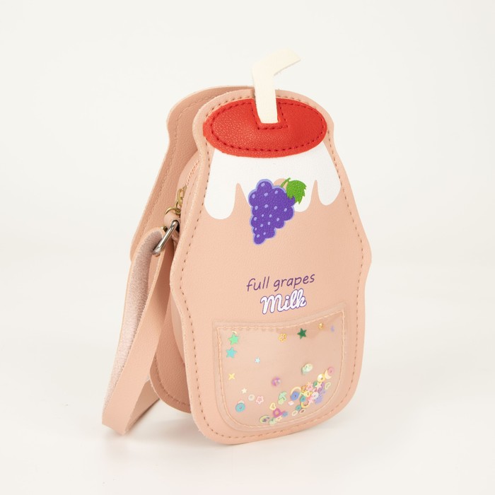 Сумка детская на молнии, цвет розовый
Сумка детская на молнии, цвет розовый