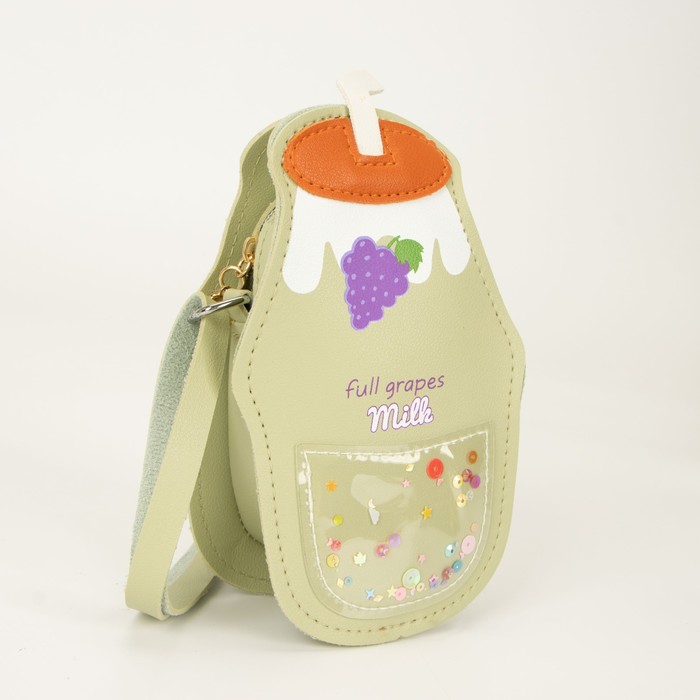 Сумка детская на молнии, цвет мятный
Сумка детская на молнии, цвет мятный