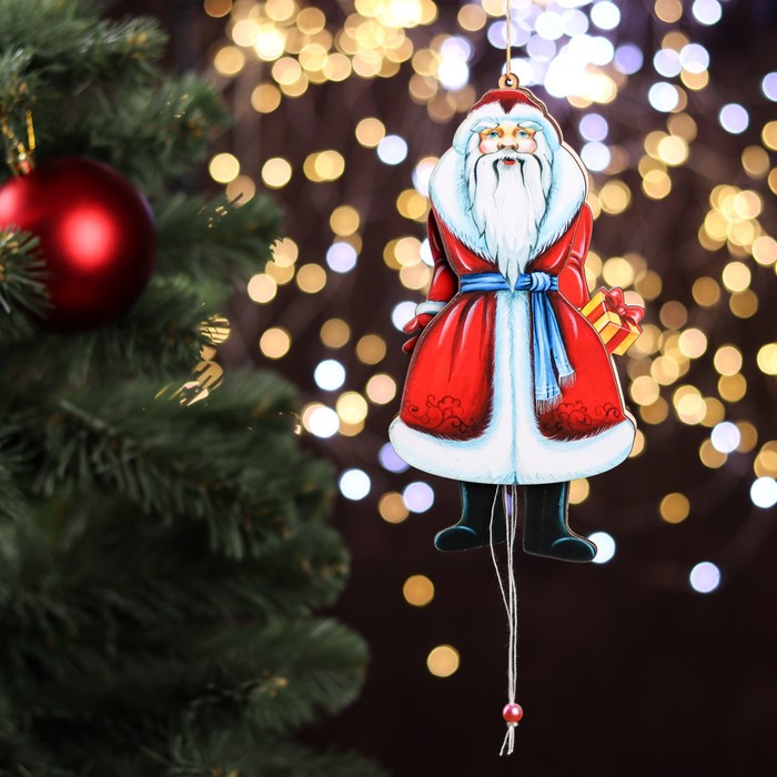 Дергунчик "Дед мороз", 10,3х18 см
Дергунчик "Дед мороз", 10,3х18 см