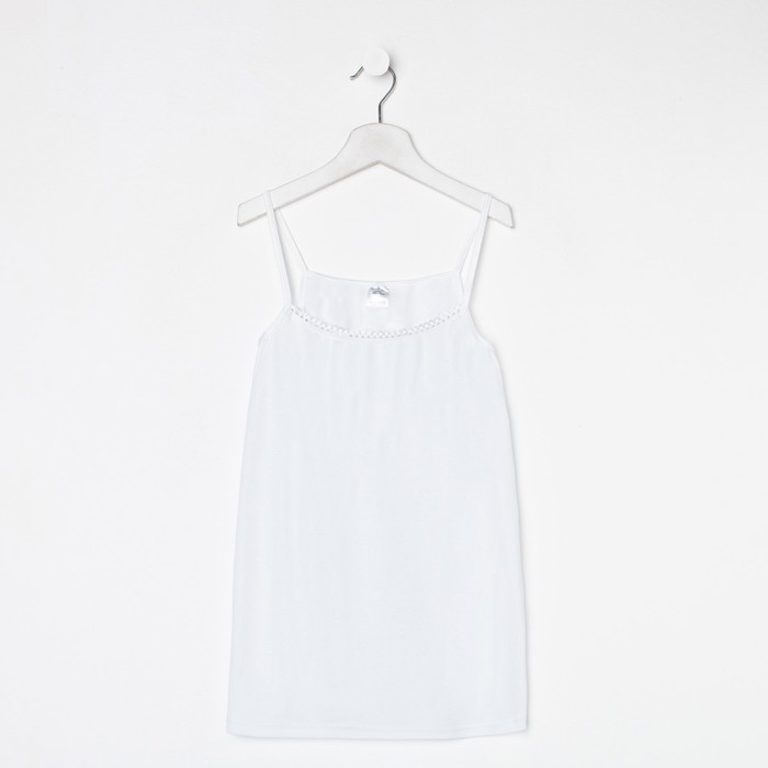 Майка женская, цвет белый, р-р 54-56
Майка женская, цвет белый, р-р 54-56