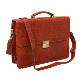 943024/RWC Портфель Braydon Caiman, 2 отдела на клапане, цвет коричневый 36х27х12см
943024/RWC Портфель Braydon Caiman, 2 отдела на клапане, цвет коричневый 36х27х12см