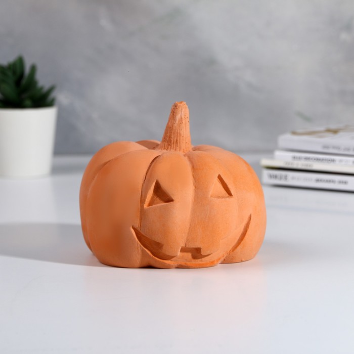 Гипсовая фигура «Тыква», цветная 
Гипсовая фигура «Тыква», цветная