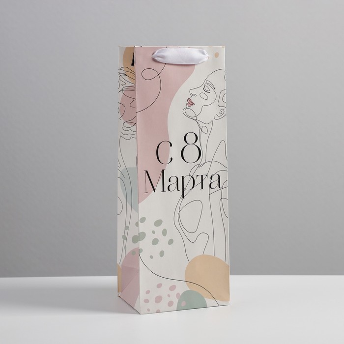 Пакет под бутылку «С 8 Марта», 13 × 36 × 10 см
Пакет под бутылку «С 8 Марта», 13 × 36 × 10 см