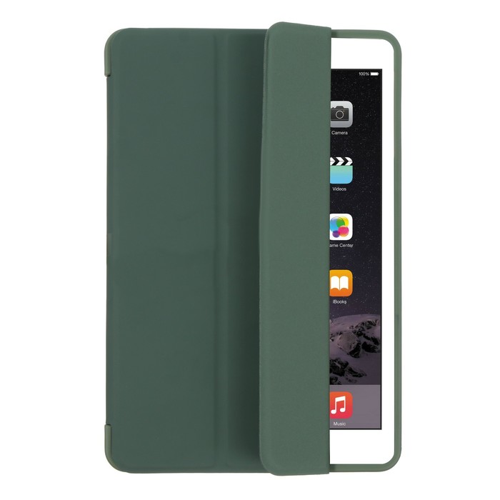 Чехол для iPad mini 4/5, 7.9", кожзам, силикон, темно-зеленый
Чехол для iPad mini 4/5, 7.9", кожзам, силикон, темно-зеленый