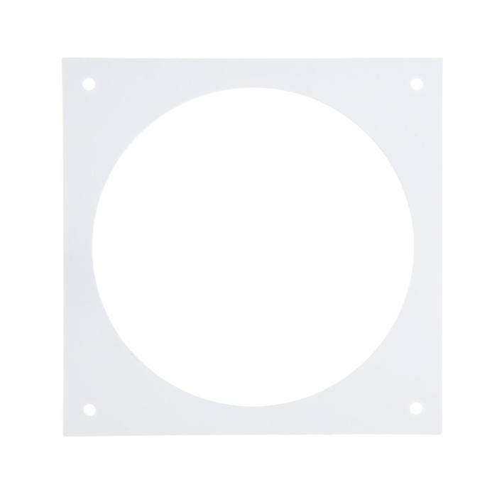 Площадка торцевая TDM, d=125 мм, пластиковая, белая 
Площадка торцевая TDM, d=125 мм, пластиковая, белая