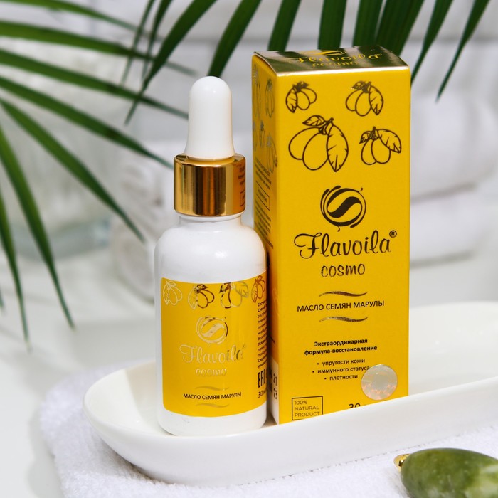 Масло семян марулы Flavoila Cosmo, 30 мл
Масло семян марулы Flavoila Cosmo, 30 мл
