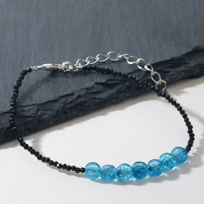 Браслет конфетти "Шпинель" с аквакварцем
Браслет конфетти "Шпинель" с аквакварцем