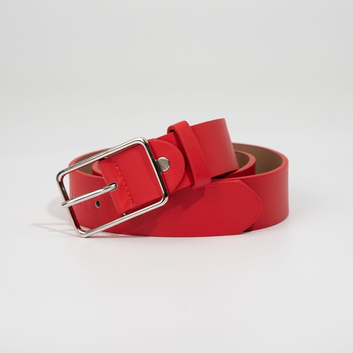 Ремень женский, ширина 3,5 см, винт, пряжка металл, цвет красный
Ремень женский, ширина 3,5 см, винт, пряжка металл, цвет красный
