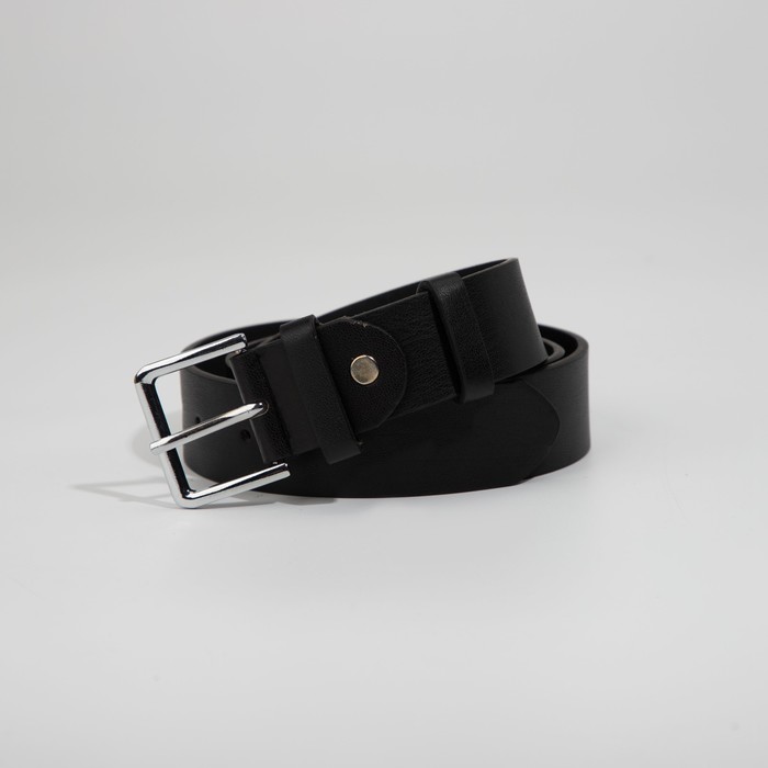 Ремень женский, ширина 3,5 см, винт, пряжка металл, цвет чёрный
Ремень женский, ширина 3,5 см, винт, пряжка металл, цвет чёрный